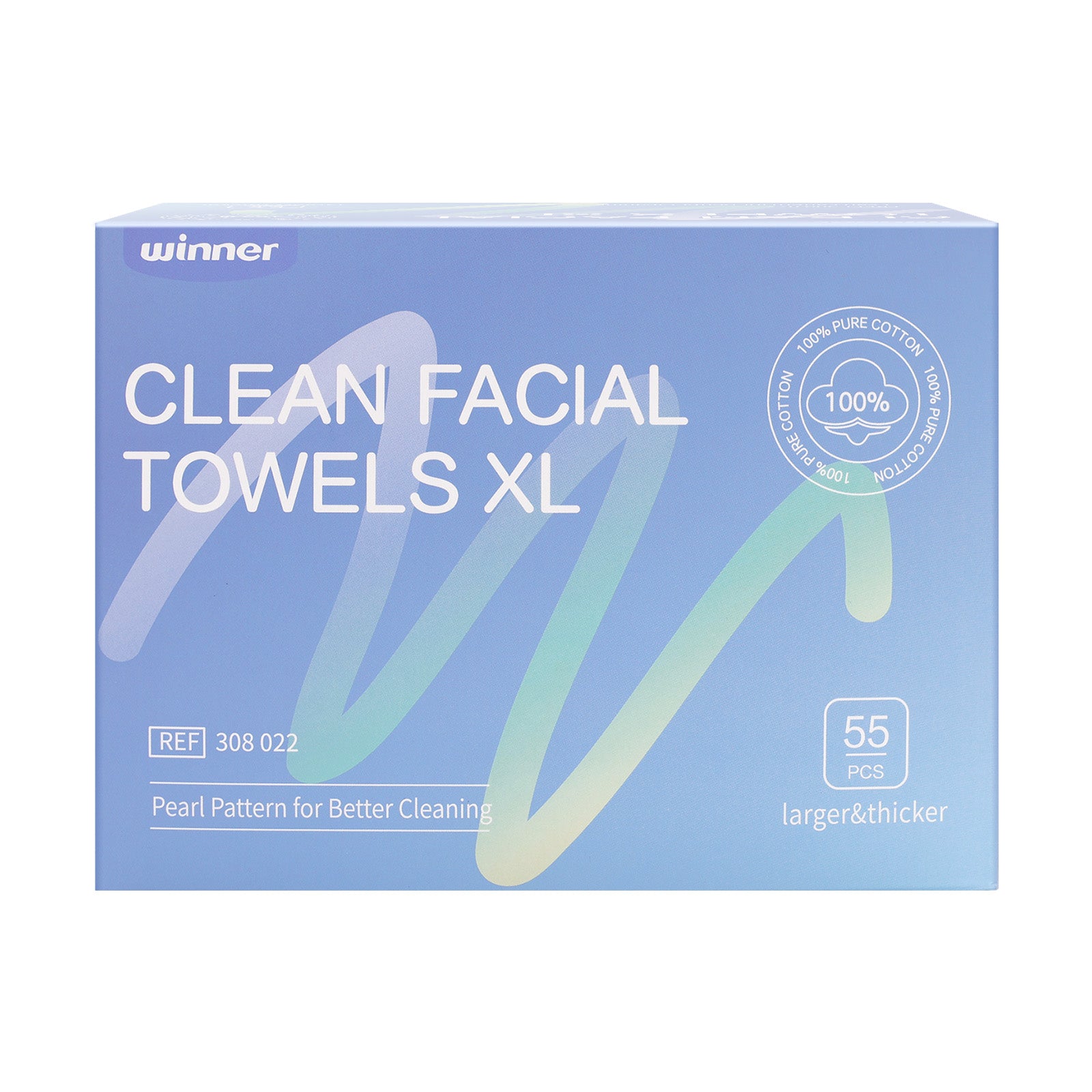 Winner Disposable Face Towel, Makeup Wipes, Skin-friendly, Larger Size, All Purpose