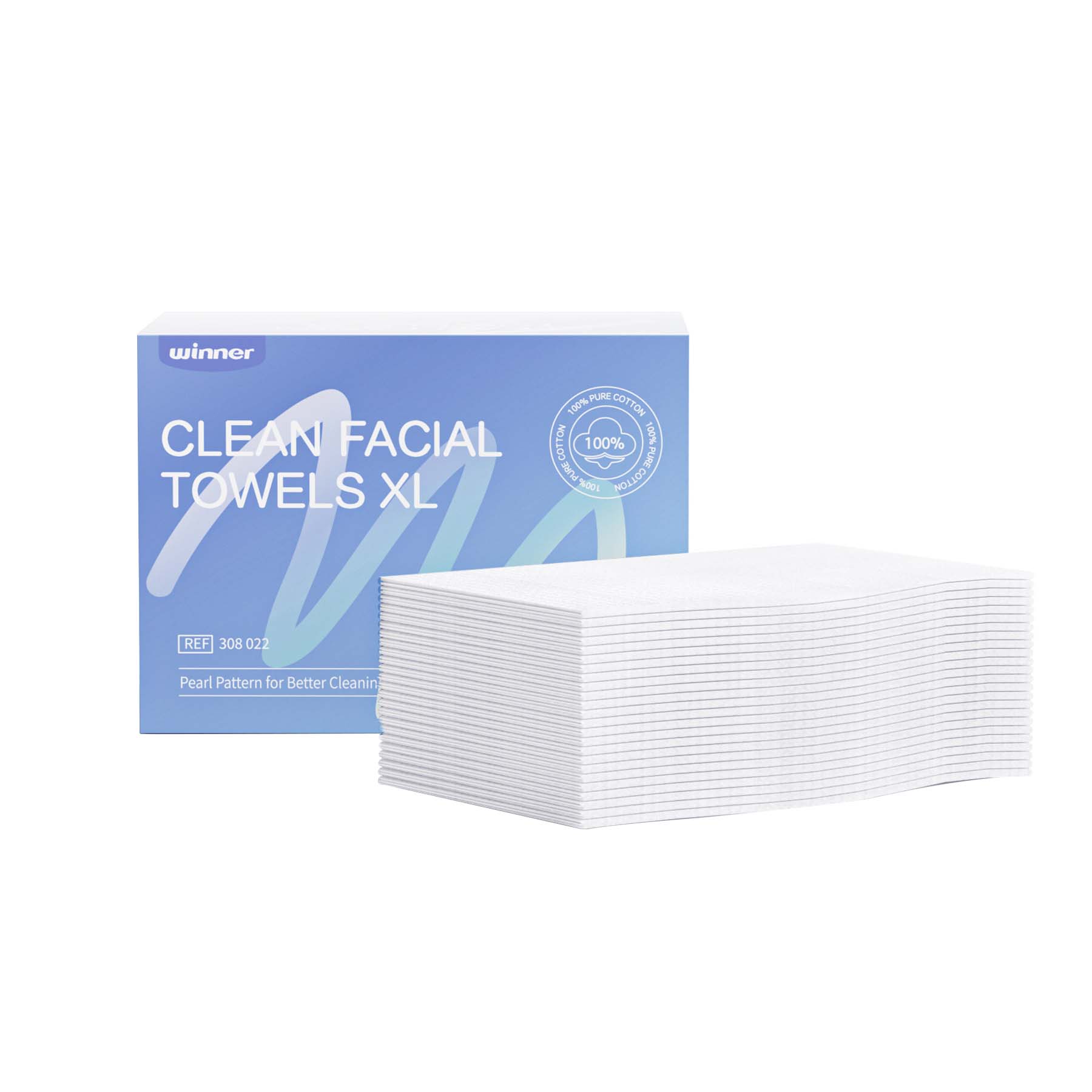 Winner Disposable Face Towel, Makeup Wipes, Skin-friendly, Larger Size, All Purpose