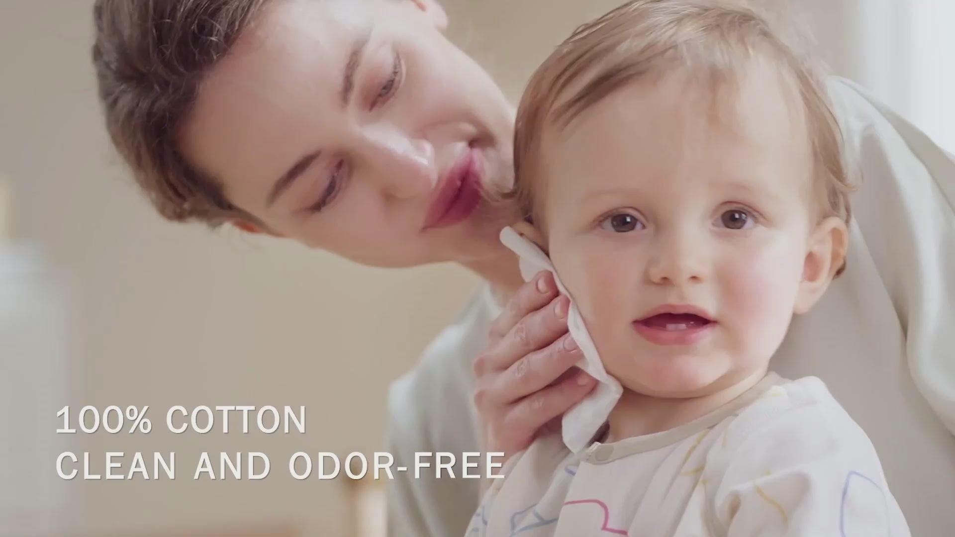 Winner 100% USA Cotton Dry Wipes, Ultra Soft Face Towels, Wet and Dry Use, Unscented and Hypoallergenic, Baby Necessities for Diaper Changes, Meals, and On-the-go Cleanup, 240 Count, Pack of 3