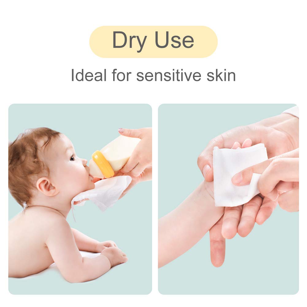 Dry use babycare cotton tissue