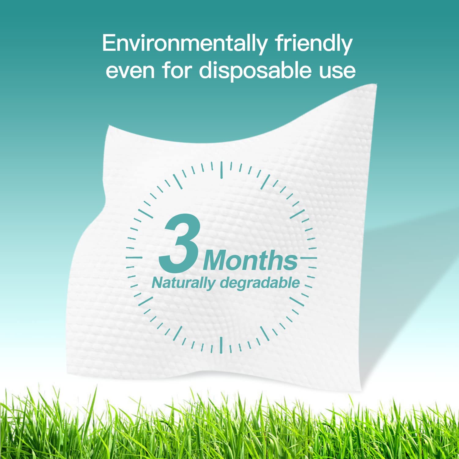 environmentally friendly disposable dry wipes
